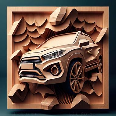 3D модель Mitsubishi ASX (STL)